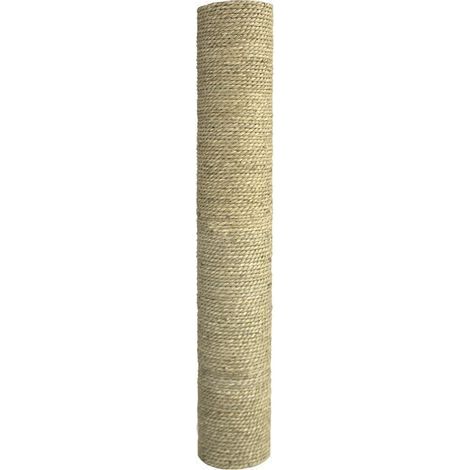 1 Tube Sisal Naturel 8x50cm Pour Arbre À Chat Vesper Remplacement Poteau Accessoire (1/3)