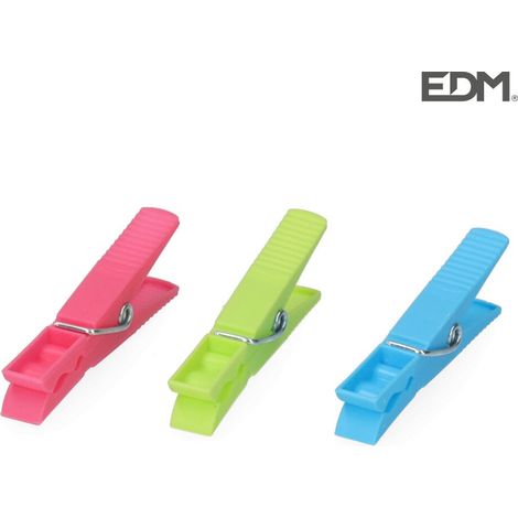 PINZA ROPA PLASTICO STYL 24 U (TARRES)