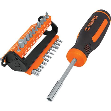 Truper Destornillador multipunta con 33 puntas 13595