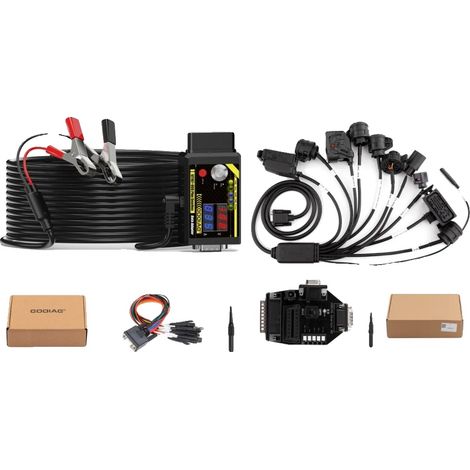Conjunto de cables de la caja de cambios, compatible con AUTEL G-BOX, conector de banco OBD2, GT107 plus 9 en 1 (1/2)