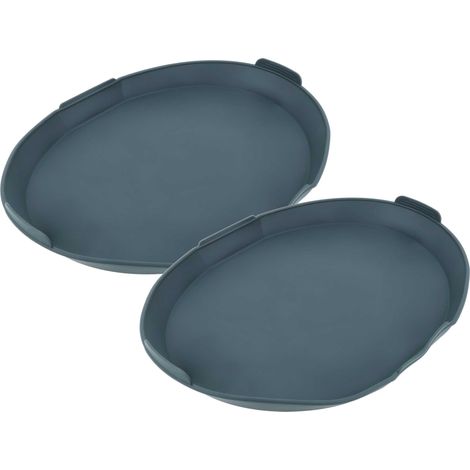 vhbw 2x Cacerola, molde compatible con Vorwerk Thermomix TM5, TM6, TM31, TM Friend procesador de alimentos - Molde silicona vapor negro