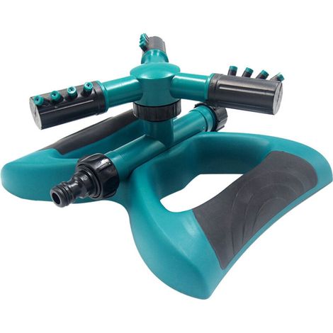 Arroseur rotatif automatique 360° pour pelouse et jardin – Arroseur oscillant réglable, idéal pour cour, gazon et espaces extérieurs (1/5)
