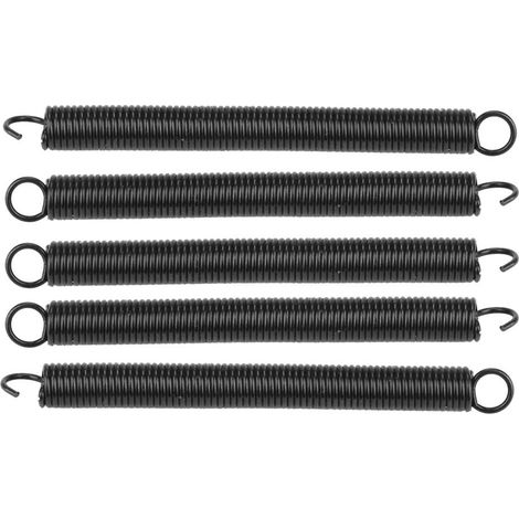 5 ressorts de tension et d'extension en fil métallique de 0,6 mm de diamètre extérieur et de 4 mm de longueur (50 mm) pour détecteur de bord
