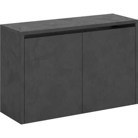 Panca inferiore allungabile 72x26/300 cm Evolve Antracite Spatolato (1/4)
