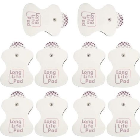 10 électrodes de rechange pour masseur Omron, coussinets longue durée (10 pièces) (1/5)