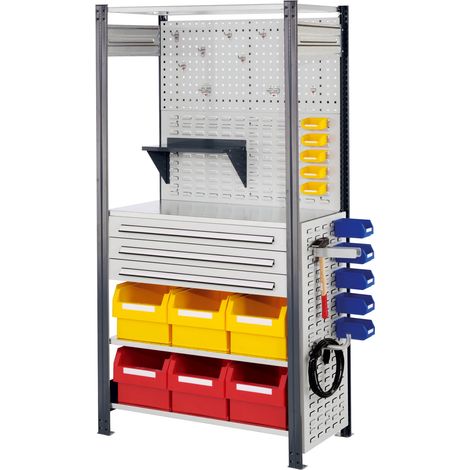 Kappes ®RasterPlan Steckregale 2000x1000x500mm Modell 7 anthrazitgrau