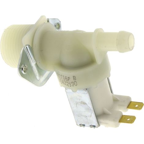 1-Wege-Magnetventil 180° 31x8366 für Waschmaschine brandt