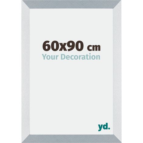 Cadre Puzzle 60x90 cm - cm - Aluminium Brossé - MDF - Mura. (1/5)