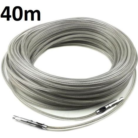 Cable sellado / lona a medida, longitud 40 metros