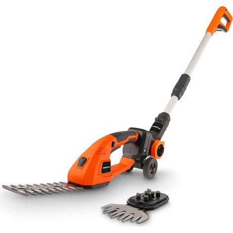 Tijera setos powerplus eléctrica 220V cuchillas láser freno rápido (1/2)