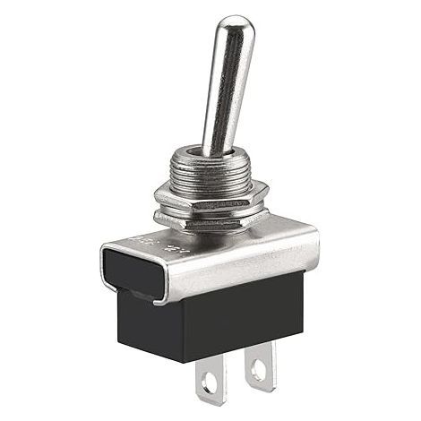 Metal Interrupteur À Bascule Flip, KN3D-101,12V 25A, On/Off, 2 Position 2 Broches, Pour Voiture Dash Light (1/5)