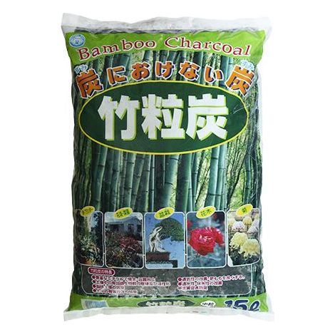 Carbone di bambù 5/8 mm (15 lt), sterilizzante naturale radicale per piante di bonsai (1/2)