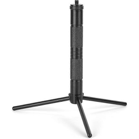 Leichter Lampenhalter aus Aluminiumlegierung, abnehmbares Lampenstativ, multifunktionaler Lampen- und Kamerahalter, schwarz (1/5)