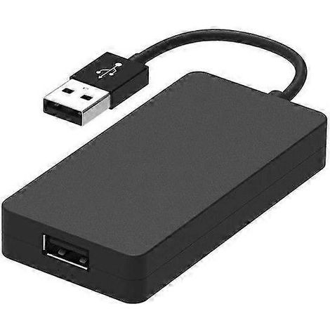 Clé USB CarPlay sans fil pour voiture Android, compatible avec Android Auto et iOS, et compatible avec la duplication d'écran (CCPA). (1/3)