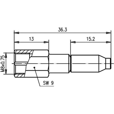 Connecteur FME Mâle Droit 50 Ω - Pour Antennes Mobiles Véhicules - Fréquence Jusqu’à 3 GHz - PTFE Isolation - 1 Pièce (1/3)