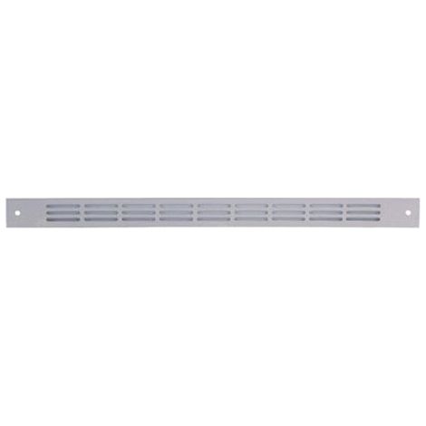 Renson – Grille aération VMC plate 375x20mm en aluminium – Installation simple pour ventilation intérieure – Résistante à la corrosion