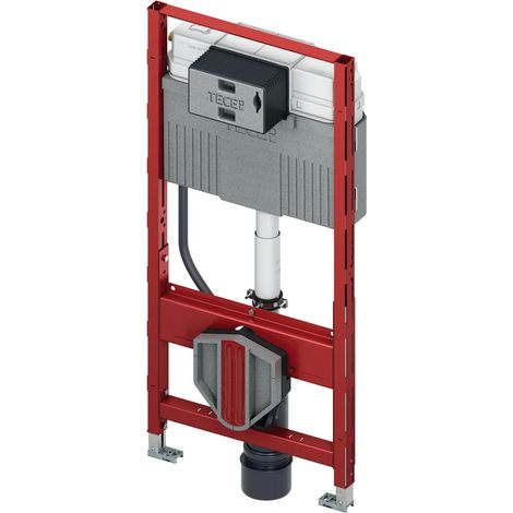 TECEprofil Módulo para WC con cisterna Uni y ajuste de altura variable del espacio de montaje inferior, altura de instalación 1120 mm, 9300307