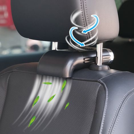 12V/24V Autositz-Lüfter – Zubehör für Klimaanlagen in Pkw, Lkw und Transportern – Tragbarer elektrischer Ventilator für thermischen Komfort (1/2)