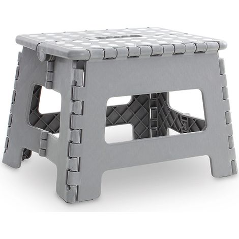 Marbueno Klapphocker Kunststoff Farbenmix 31,5x25x22 cm Garten 10533