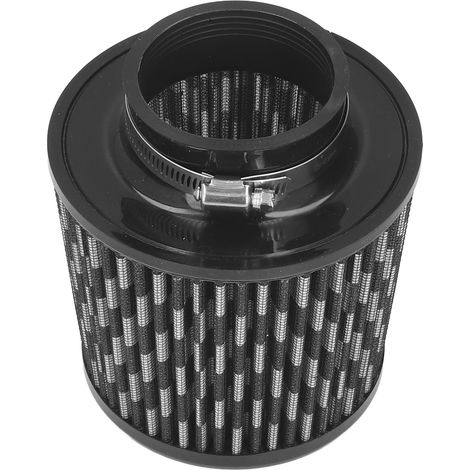 Filtre à air d'admission universel 76 mm/3 pouces, à clipser, conique et à haut débit, pour modification de voiture (1/5)