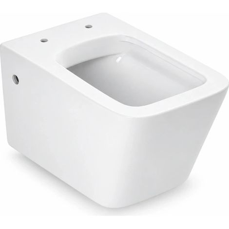 Vaso Wc Sospeso Modello Beta Con Sistema Rimfree Ceramica Bianca Opaca