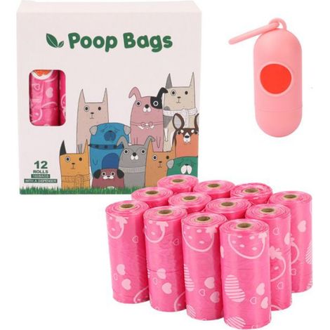 sacs à déjections animales Sacs à crottes chien biodégradables pour ramassage déchets animauxN° : 101 (1/5)
