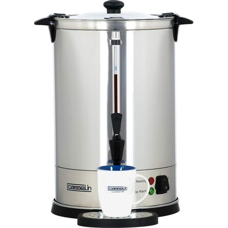 Casselin CPC100 coffee maker - preserving boilers (Black, Stainless steel, Stainless steel) (1/3)