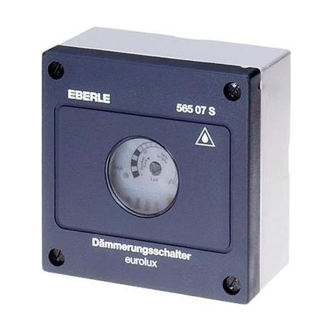 Eberle 0565 08 140 020 interruptor crepuscular azul oscuro gris
