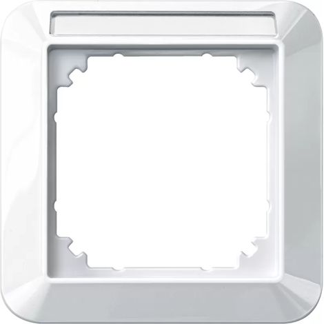 Merten Rahmen 1f.pws/gl Beschriftungsträger 387119 (1/2)