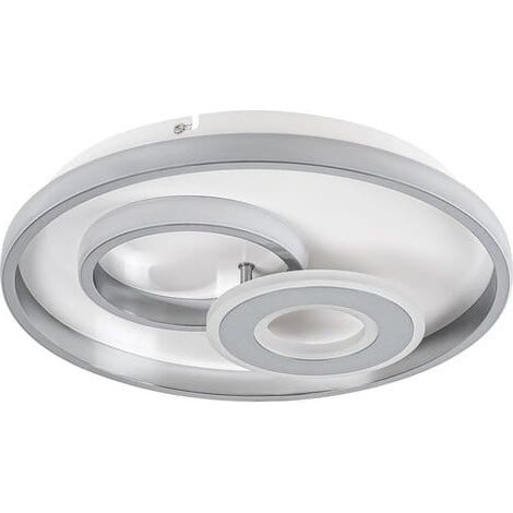 Plafoniera LED tonda 40cm 40W cromo Rabalux Celinda