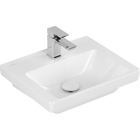 Villeroy & Boch Subway 3.0 Handwaschbecken, 1 Hahnloch, ohne (1/4)
