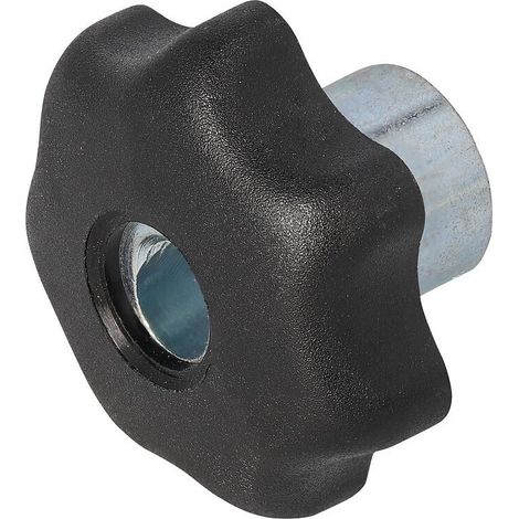 Poignee etoile a serrage rapide filetagefemelle, M 6 1 piece