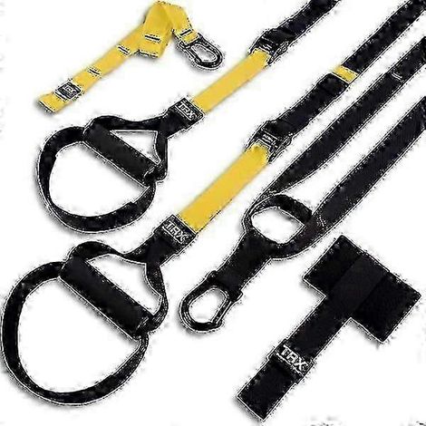 Système d'entraînement multifonctionnel TRX 2025 : un système d'entraînement à domicile conçu pour les sportifs confirmés, incluant l'abonnement au club d'entraînement TRX - WELLNGS (1/5)