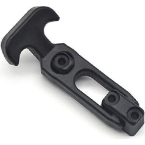 boucle de loquets de tirage noirs flexibles en caoutchouc de qualité supérieure robuste 1 pièces(XK709 5 110) (1/4)
