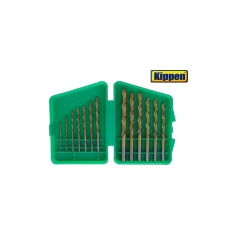 Punte per metallo HSS al titanio - TIN 13 pezzi