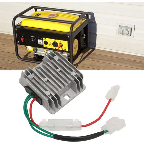 Régulateur de Tension Automatique 12V DC pour Pièces de Démarrage Électrique Diesel 178F/186F Compatible avec Générateur KDE3500-KZQ (1/5)