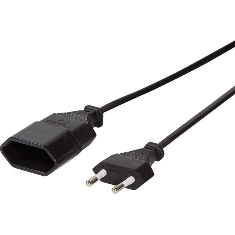LogiLink 3m, 2xCEE 7/16 Negro CEE7/16 (1/5)