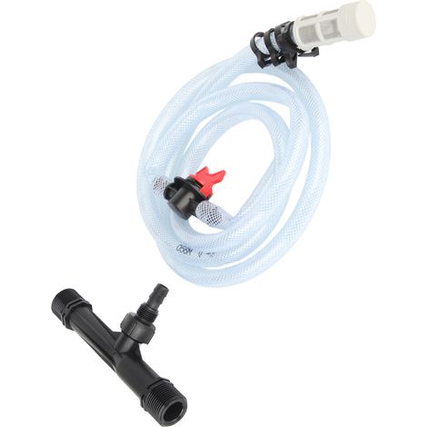 Injecteur d'engrais en plastique performant avec tuyau d'arrosage micro-irrigation pour pelouse jardin serre 1 pouce (1/5)