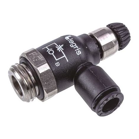 Régulateur de débit Legris 7061, 6mm ( Prix pour 1 )