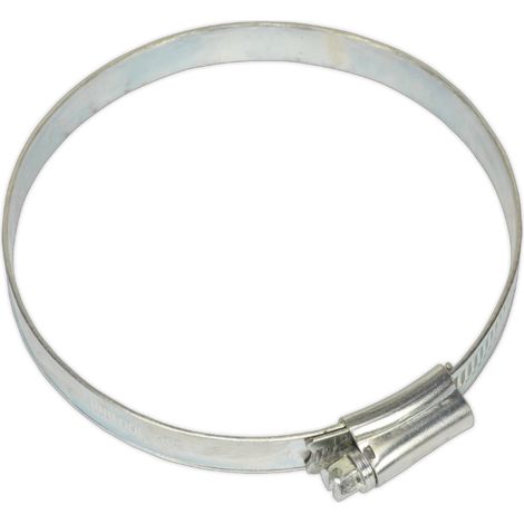 Sealey SHC4X Zinc Plated Hose Clip 80-100mm - Pack of 10