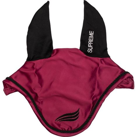 Full, Verde chiaro: Cuffia antimosche Supreme satinata con orecchie elasticizzate