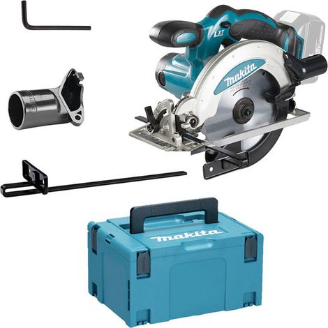 Makita – Scie circulaire 18V DSS610ZJ – Ø 165 mm – Profondeur de coupe 57 mm – Moteur Brushless – Pour bois dur et métal – Coffret MAKPAC (1/5)
