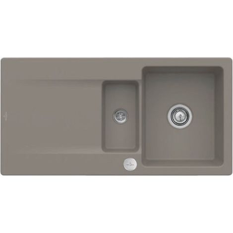V&B Spüle SILUET 60 R 1000x510mm Exzenterbetätigung timber (1/4)
