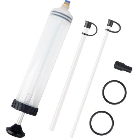 Pompe d'aspiration d'huile, pistolet d'aspiration d'huile, aspirateur de liquide et pompe de remplissage, convient pour moteur, transmission, liquide de frein de voiture, liquide de (1/5)