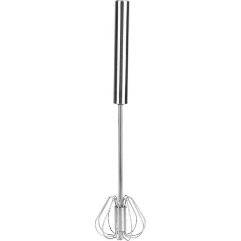 Frusta per uova, frusta manuale semiautomatica in acciaio inossidabile, frullatore a immersione, montalatte, utensili da cucina multiuso (3K3328A(S)) (1/4)