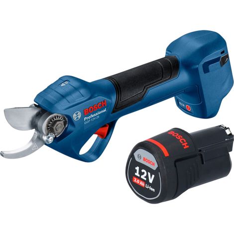 Sécateur sans fil Bosch GGP 12V-25 12 V 25 mm sans balais + 1 batterie 3,0 Ah - sans chargeur