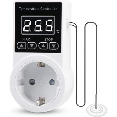 Raccordement pour thermostat numérique - Thermostat de chauffage - Raccordement pour thermostat numérique pour le refroidissement de serres (1/5)