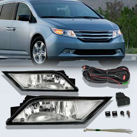 Ein Paar Nebelscheinwerfer-Kits, geeignet zur Aufrüstung von Honda Odyssey-Modellen der unteren Preisklasse aus den Jahren 2011 bis 2013 auf die oberen Preisklassen. (1/4)