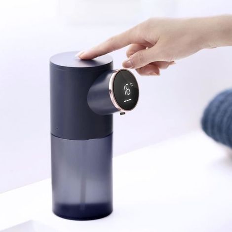 Berührungsloser Flüssigseifenspender mit schnellem Infrarotsensor, kreatives Design – Blau 2 (1/4)