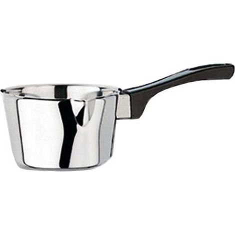 Casseruola conica in acciaio inox 1 manico 16 cm